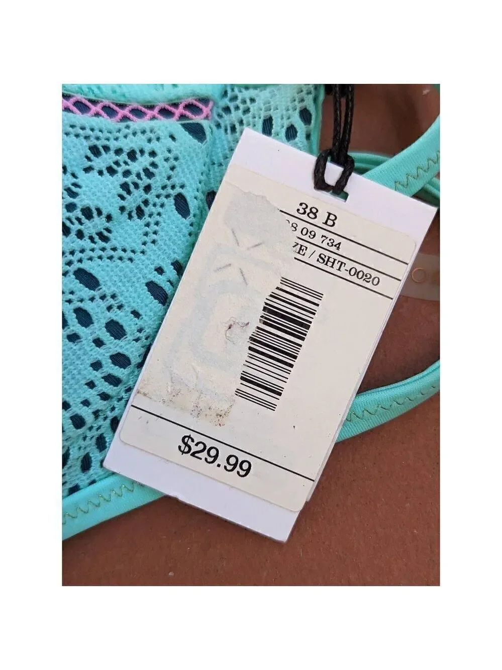 Shade & Shore Women's Bikini top NWT Size 38B